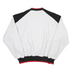 THE GAME Mens Grey Black & Red Crew Neck L Cotton Blend Sweatshirt Chicago Style