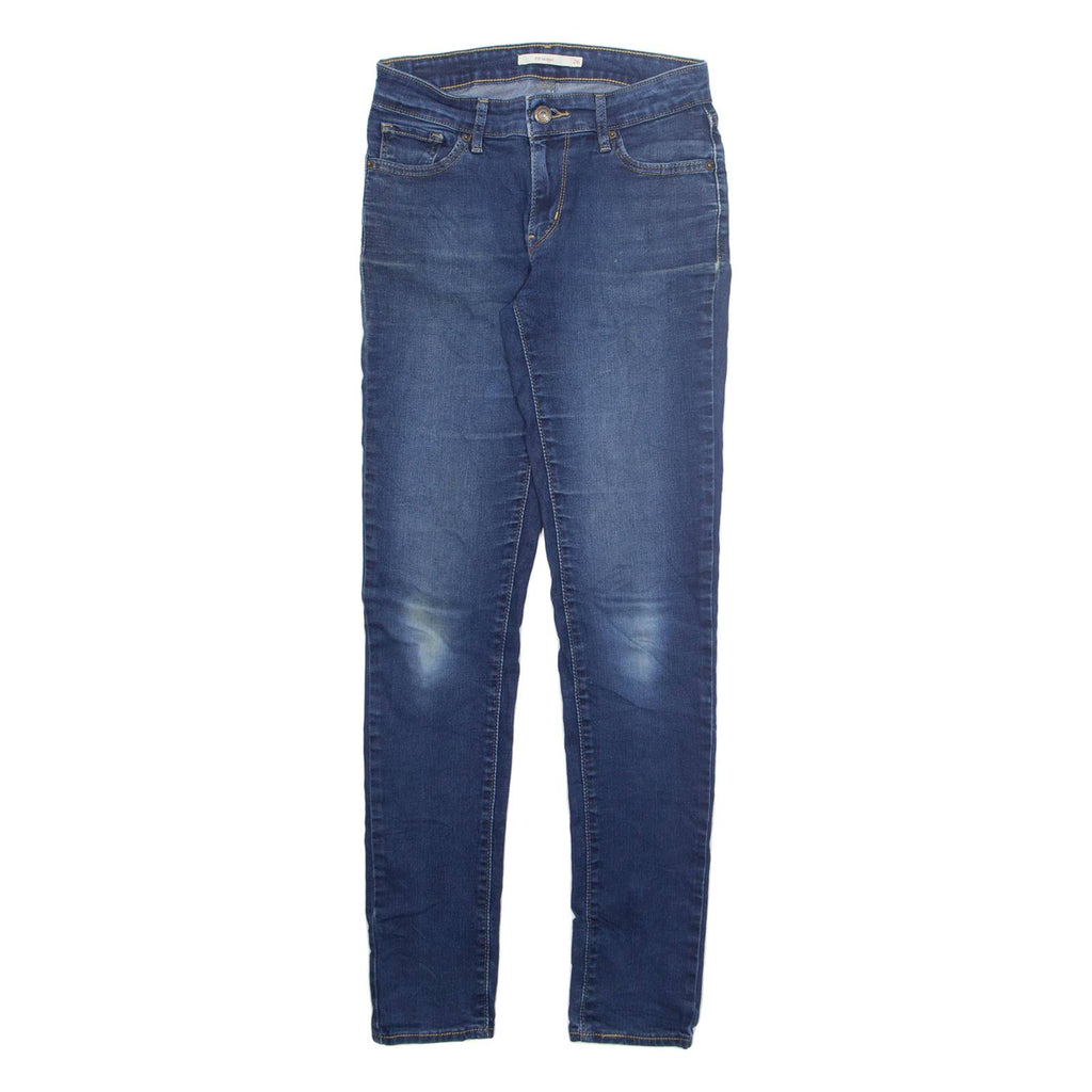 LEVI'S Womens Jeans Blue Regular Skinny Stone Wash W26 L32