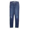 LEVI'S Womens Jeans Blue Regular Skinny Stone Wash W26 L32