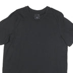ADIDAS Mens Black Team Graphic T-Shirt L Short Sleeve Crew Neck Sports Casual