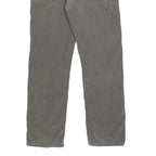 CARHARTT Mens Cotton Grey Regular Straight Trousers W29 L32 Casual Workwear