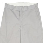 DICKIES Mens Shorts Grey Casual L W36 Workwear Straight Leg