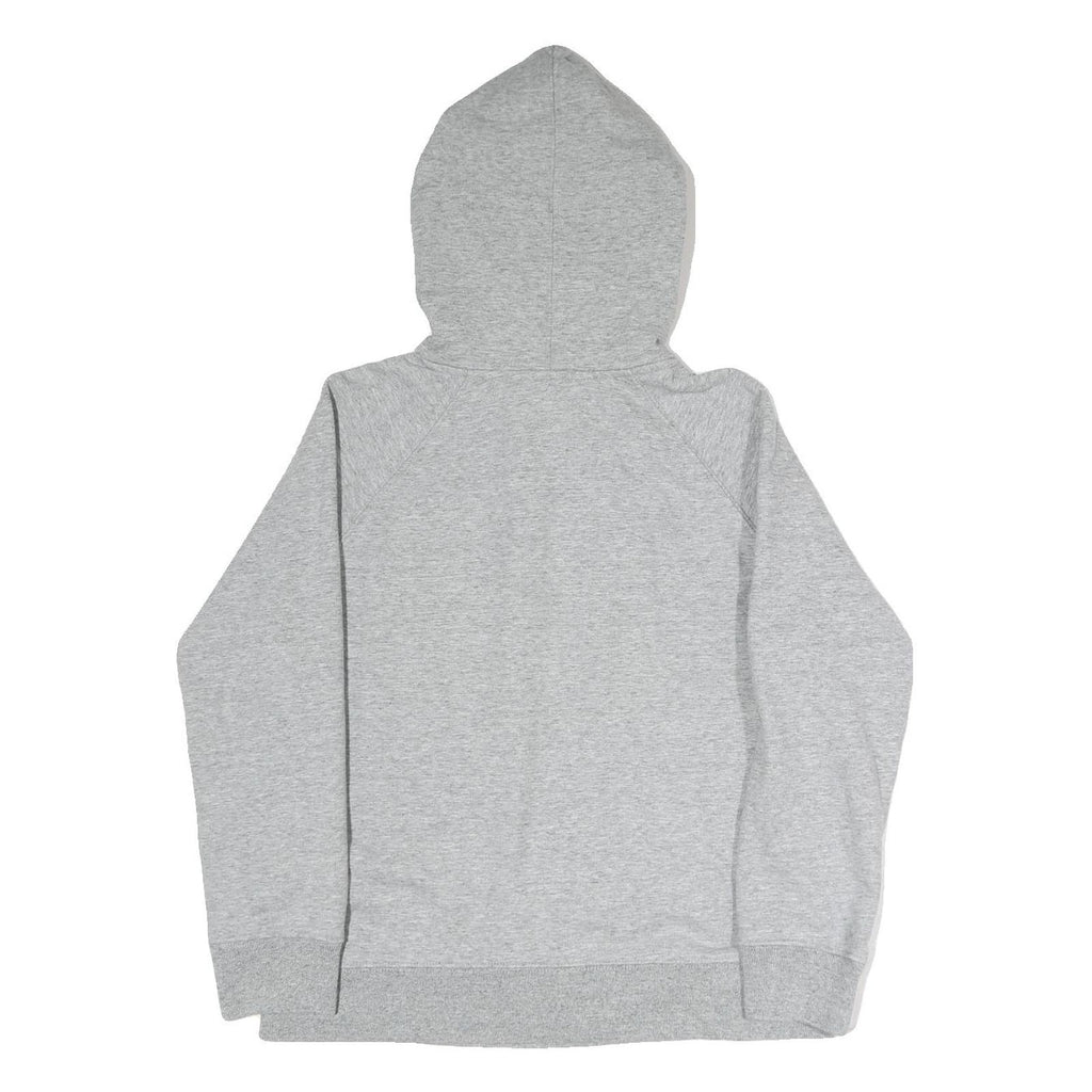 LEVI'S Mens Grey Hoodie S Cotton Blend Pullover Hooded Sweatshirt Logo