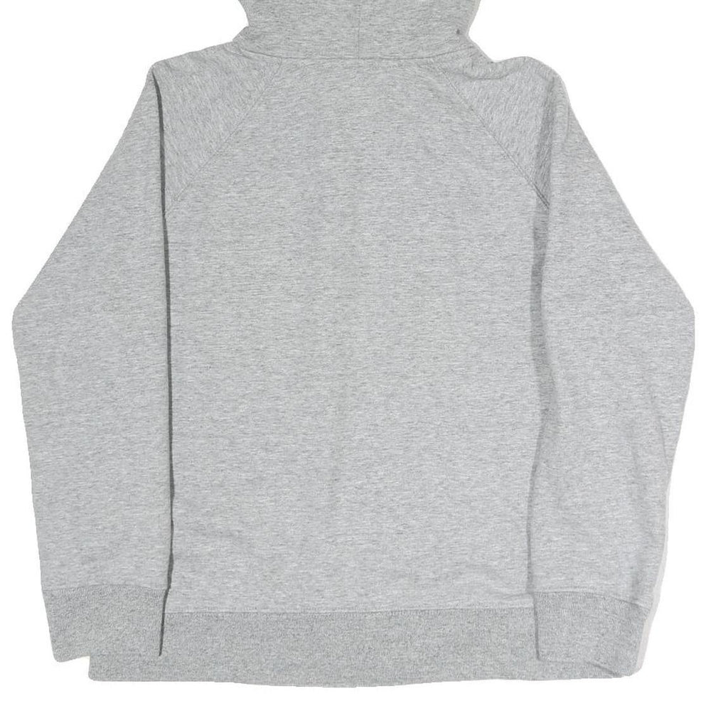 LEVI'S Mens Grey Hoodie S Cotton Blend Pullover Hooded Sweatshirt Logo