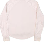 PUMA Womens Pink Hooded Jacket S Polyester Blend Zip Plain Lightweight