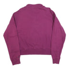 CHAMPION Womens Red 1/4 Zip XL Sweatshirt Logo Pullover Sports Casual