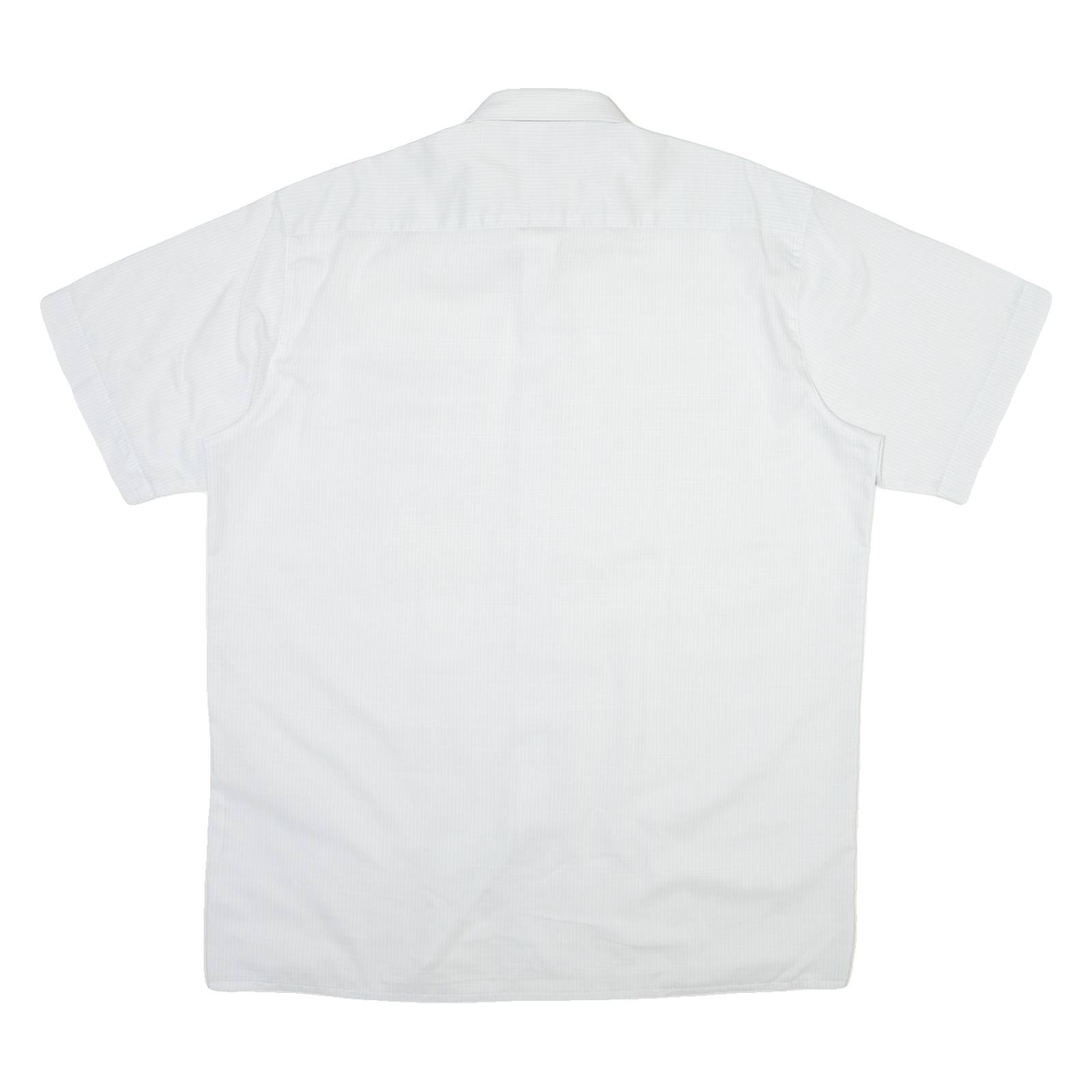 COLDOR Mens Shirt Blue Check XL