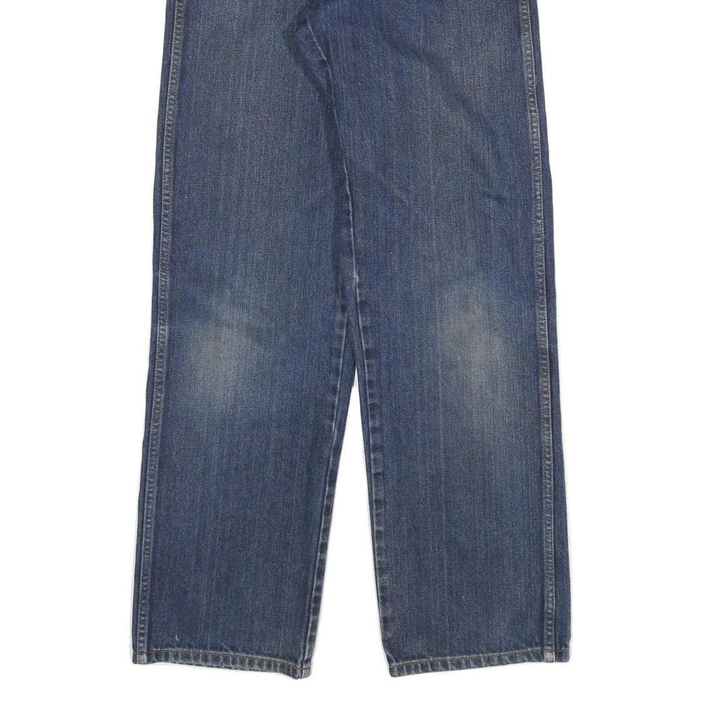 DICKIES Mens Jeans Blue Regular Straight Denim W27 L30 Workwear Casual Style