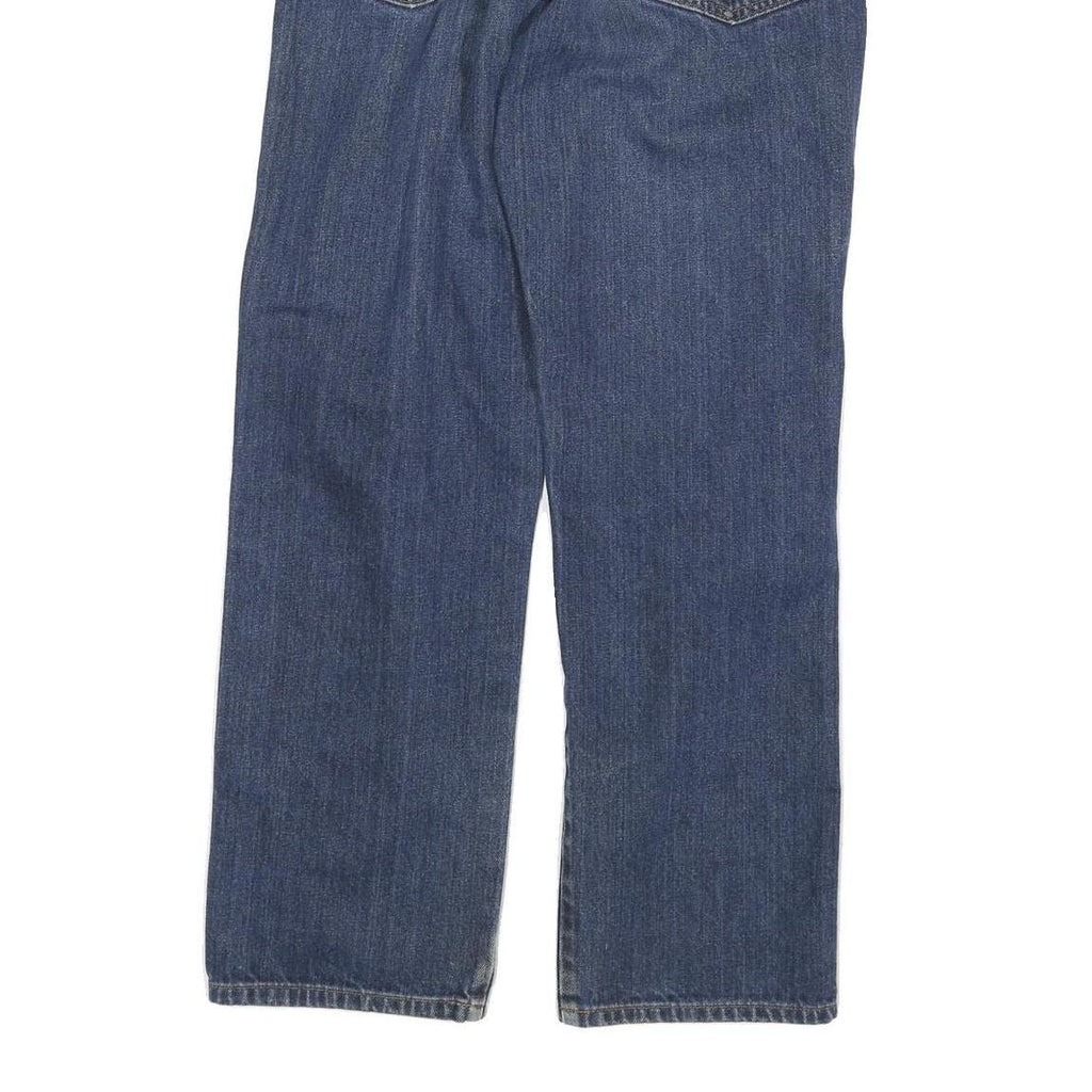 DICKIES Mens Jeans Blue Regular Straight Denim W27 L30 Workwear Casual Style