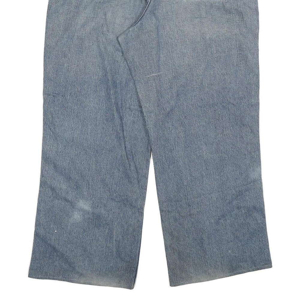 CARHARTT Mens Relaxed Jeans Blue Denim W36 L27 Cotton Blend Zip Workwear