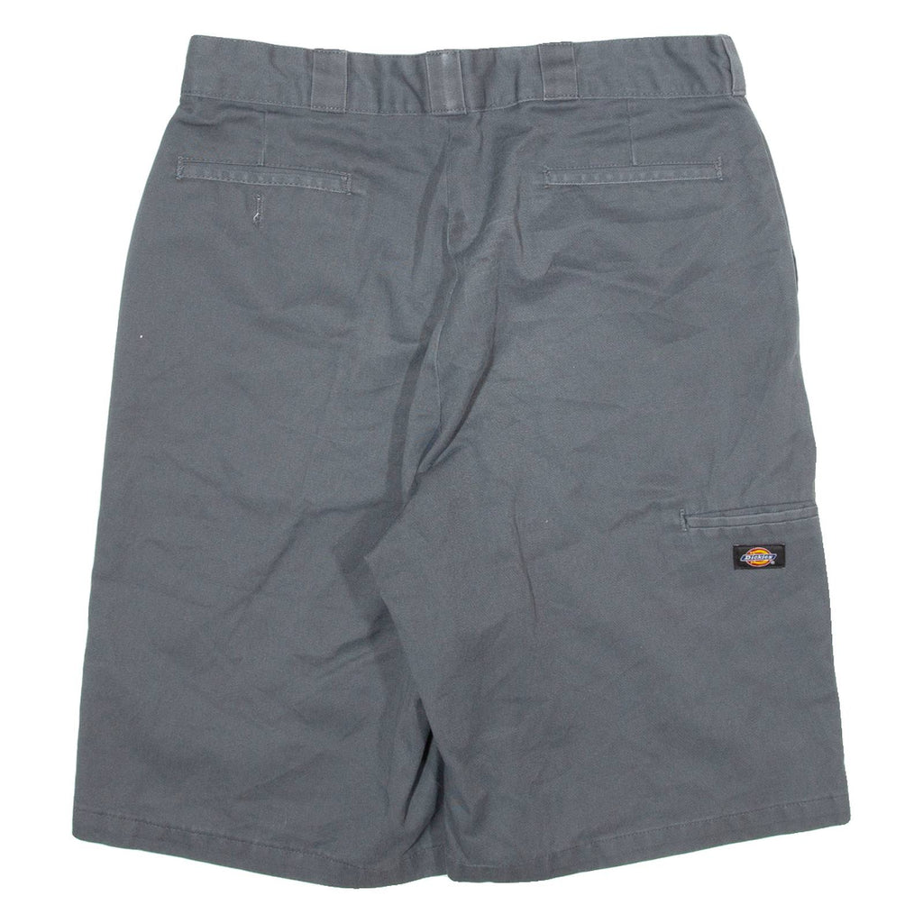 DICKIES Mens Workwear Shorts Grey Loose L W36