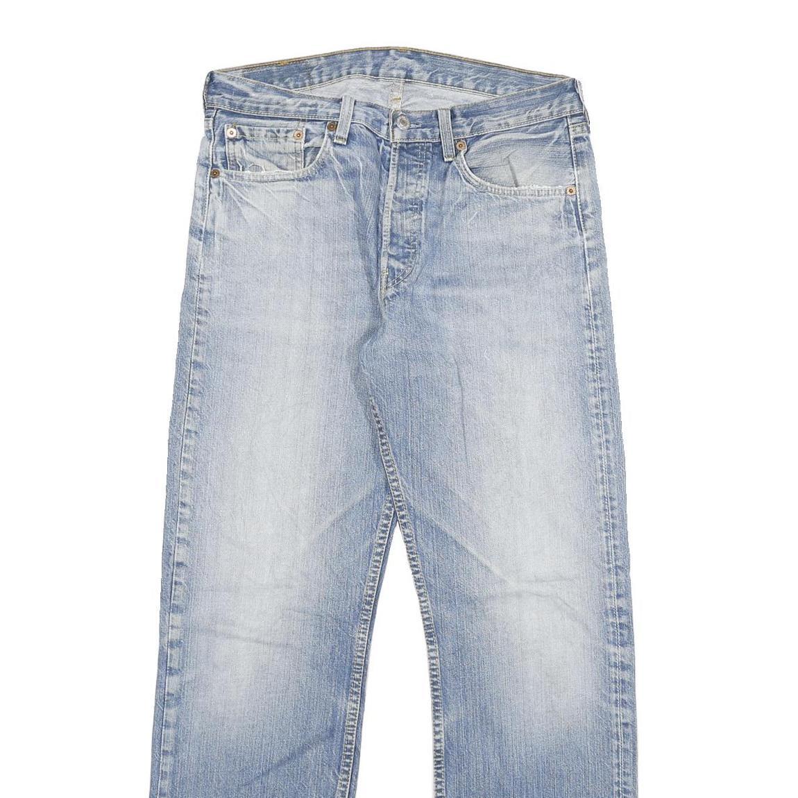 LEVI'S Mens Jeans Blue Regular Straight Denim Medium W30 L31 Classic Style