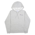 CHAMPION Mens Grey Hoodie M Cotton Blend Pullover Casual Everyday