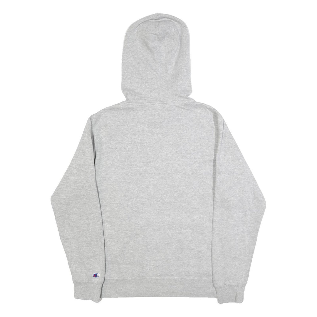 CHAMPION Mens Grey Hoodie M Cotton Blend Pullover Casual Everyday