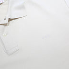 FILA Mens White Short Sleeve Plain M Polo Shirt Cotton Casual Summer
