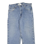 CARHARTT Mens Regular Fit Blue Denim Straight Jeans W36 L30 Classic Cotton Blend