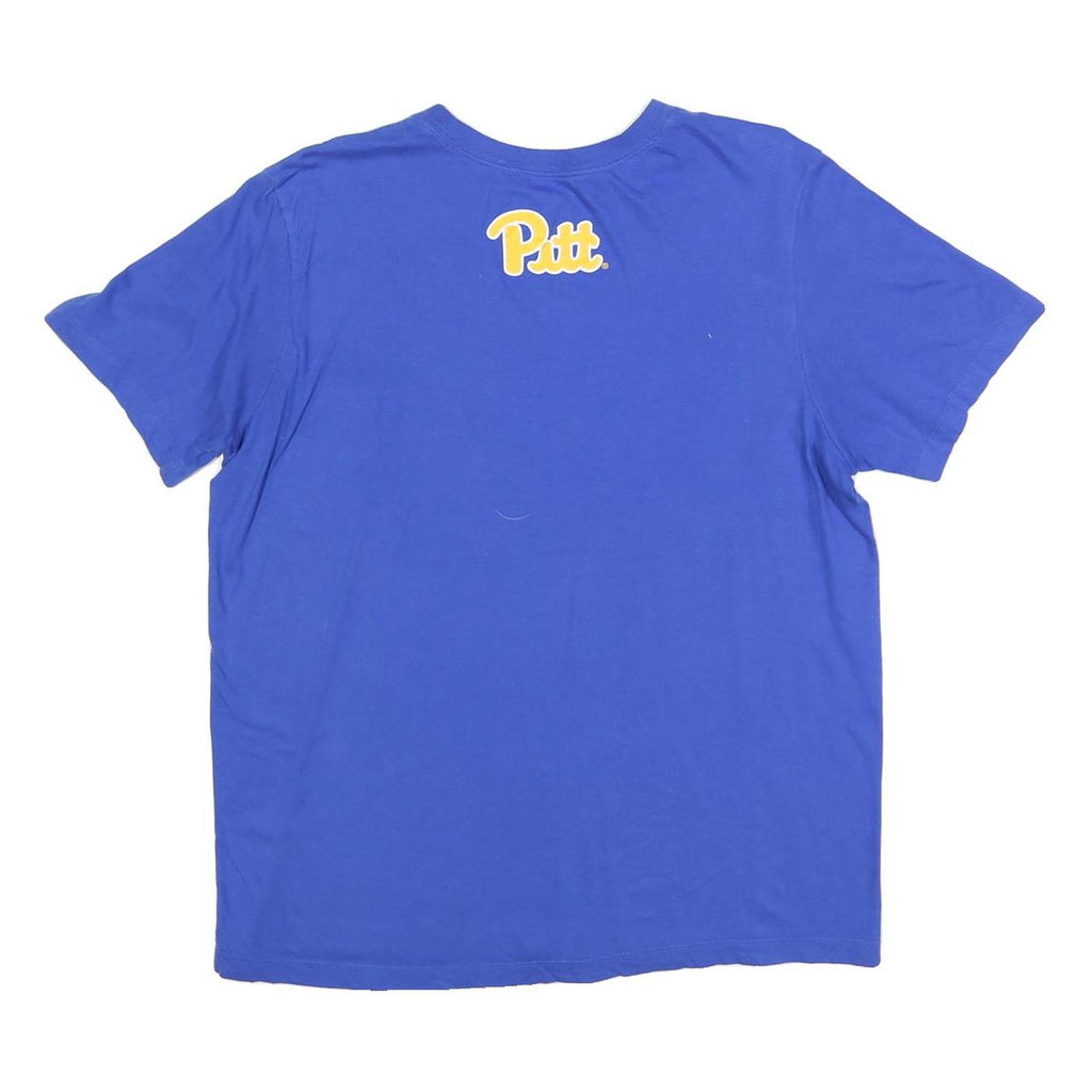 NIKE Mens Blue H I L Graphic Short Sleeve Crew Neck T-Shirt L Cotton Blend