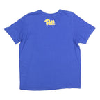 NIKE Mens Blue H I L Graphic Short Sleeve Crew Neck T-Shirt L Cotton Blend