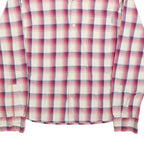 CARHARTT Womens White & Pink Check Shirt S Long Sleeve Button Down Cotton Blend