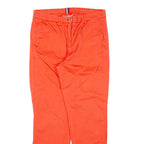 TOMMY HILFIGER Chino Womens Trousers Red Regular Tapered W30 L26