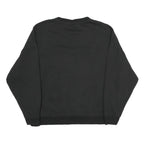 PUMA Mens Black Crew Neck Sweatshirt XL Cotton Blend Logo Tape Casual