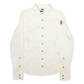 NAPAPIJRI Womens Plain Shirt Beige Long Sleeve XS