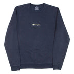 CHAMPION Mens Sweatshirt Blue S