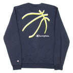 CHAMPION Mens Sweatshirt Blue S