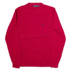 NAUTICA Mens Jumper Red Tight Knit M