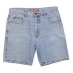 STREET Womens Shorts Light Blue Denim Casual M W34 Summer Essential