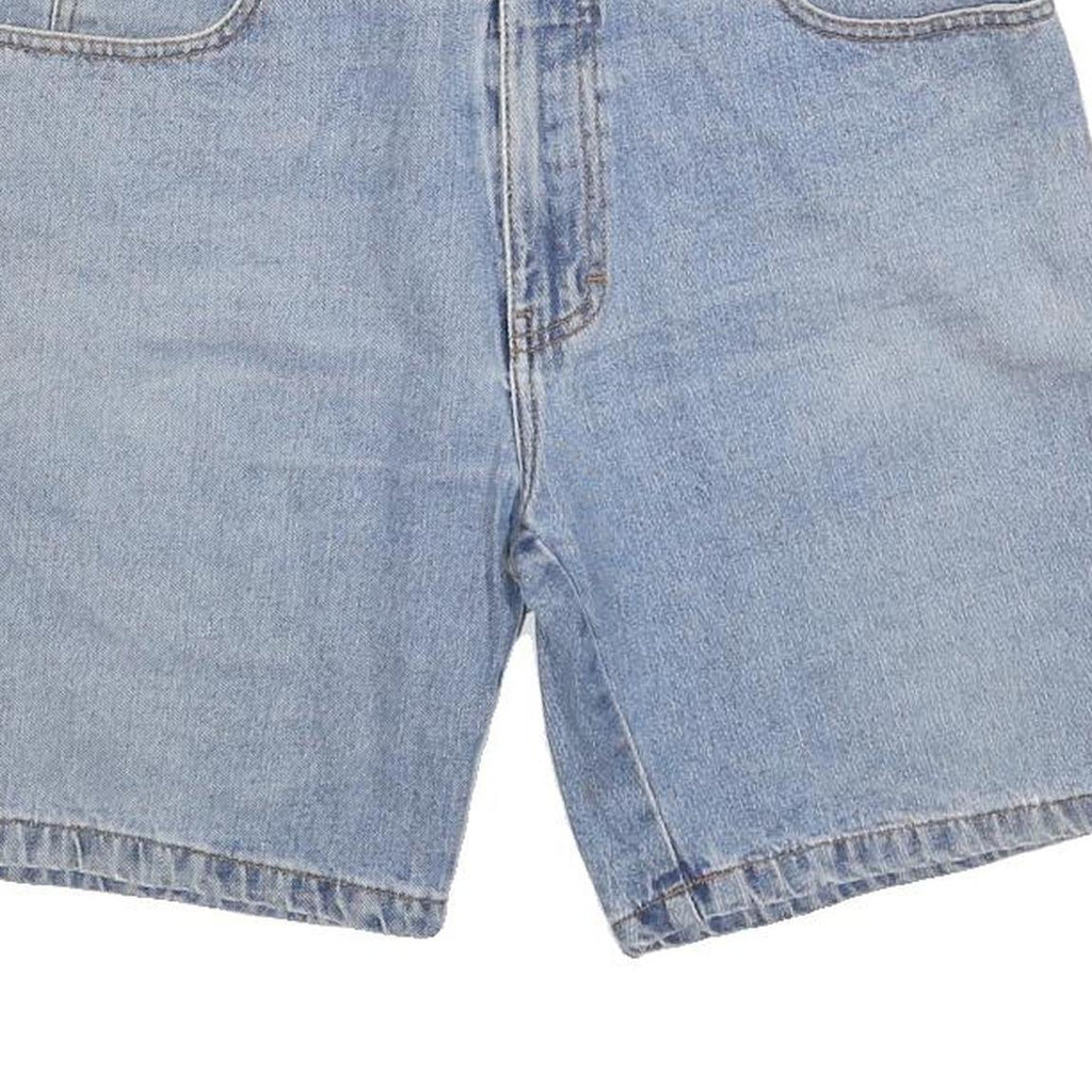 STREET Womens Shorts Light Blue Denim Casual M W34 Summer Essential