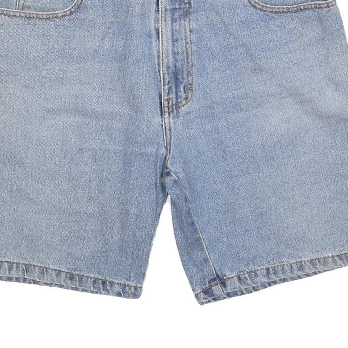 STREET Womens Shorts Light Blue Denim Casual M W34 Summer Essential