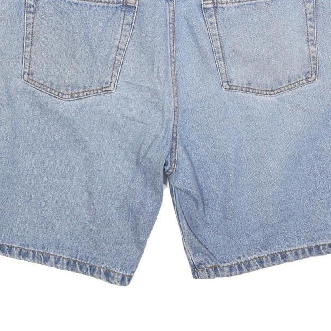 STREET Womens Shorts Light Blue Denim Casual M W34 Summer Essential