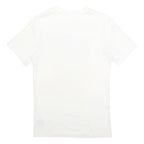 NIKE Mens White Graphic T-Shirt XS Short Sleeve Crew Neck Just Do It