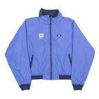 WOOLRICH Mens Blue XL Nylon Zip Jacket Plain Casual Lightweight