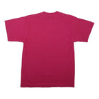 FRUIT OF THE LOOM Single Stitch Mens Red California Graphic T-Shirt M