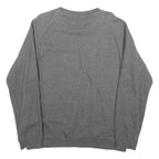 DKNY Mens Grey Cotton Blend Crew Neck Sweatshirt L Casual Pullover