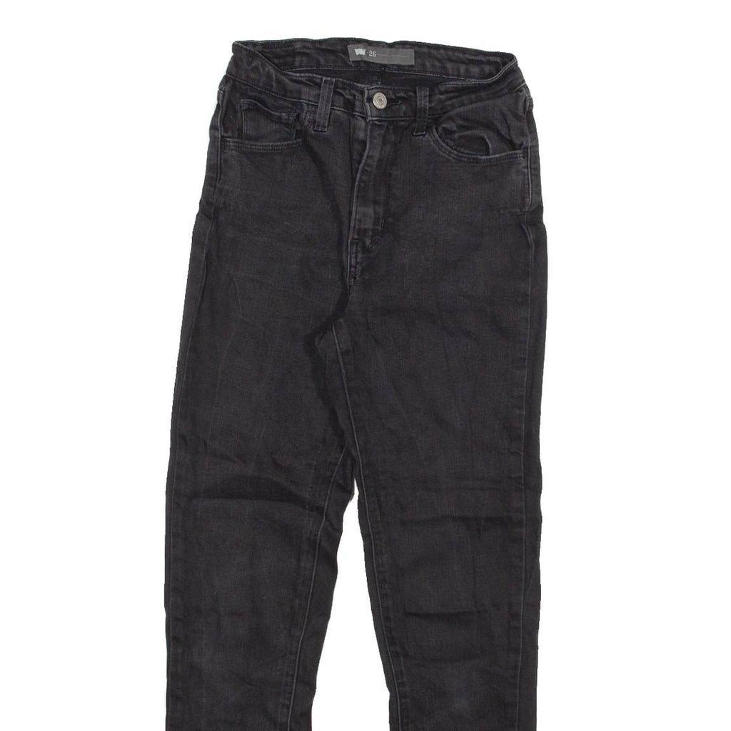 LEVI'S Womens Jeans Green Slim Skinny W22 L26