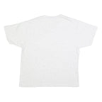 HANES Womens White Yacht Graphic T-Shirt XL Short Sleeve Crew Neck Casual Cotton