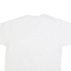 HANES Womens White Yacht Graphic T-Shirt XL Short Sleeve Crew Neck Casual Cotton