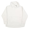NIKE Womens White Plain Pullover Jumper Crew Neck Basic Knit XS Casual