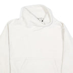 NIKE Womens White Plain Pullover Jumper Crew Neck Basic Knit XS Casual
