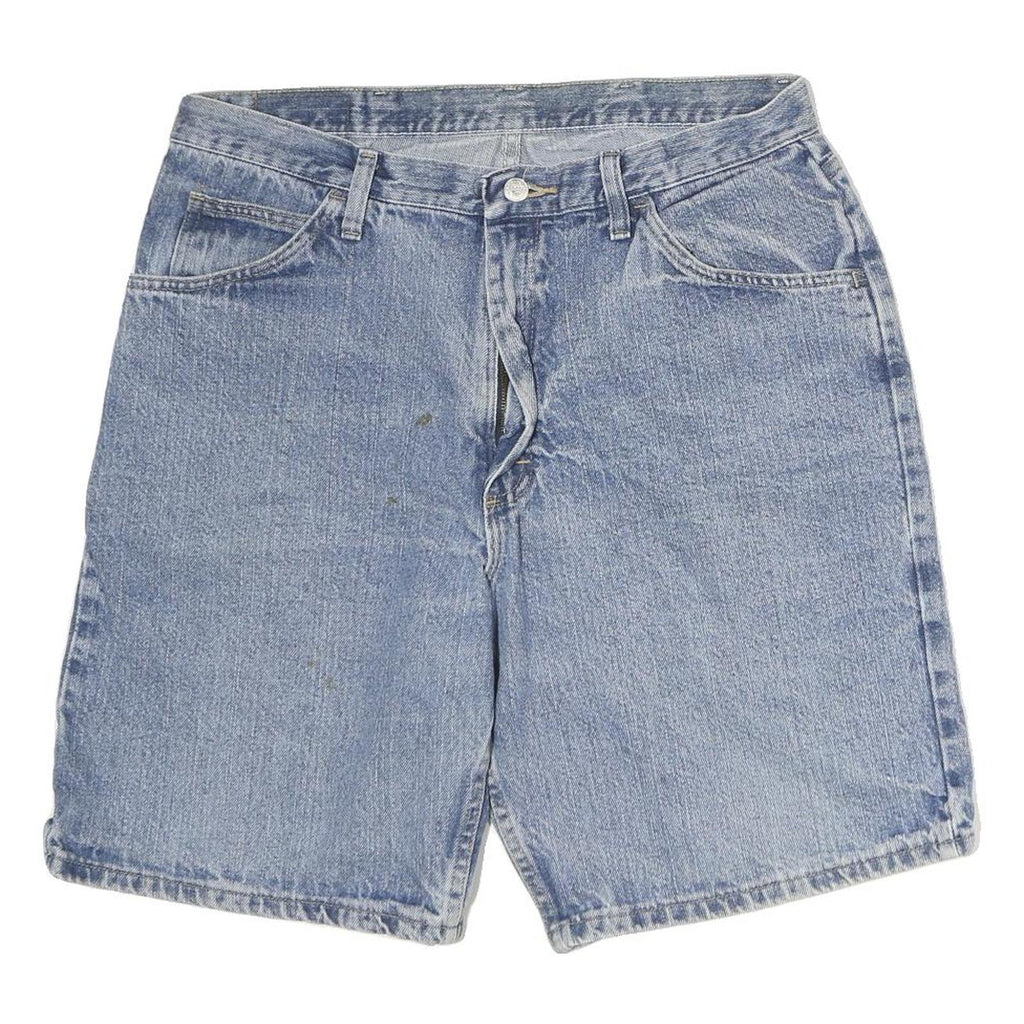 WRANGLER Mens Denim Blue Shorts XL W36 Classic Cotton Casual Summer Wear
