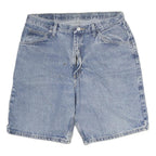 WRANGLER Mens Denim Blue Shorts XL W36 Classic Cotton Casual Summer Wear