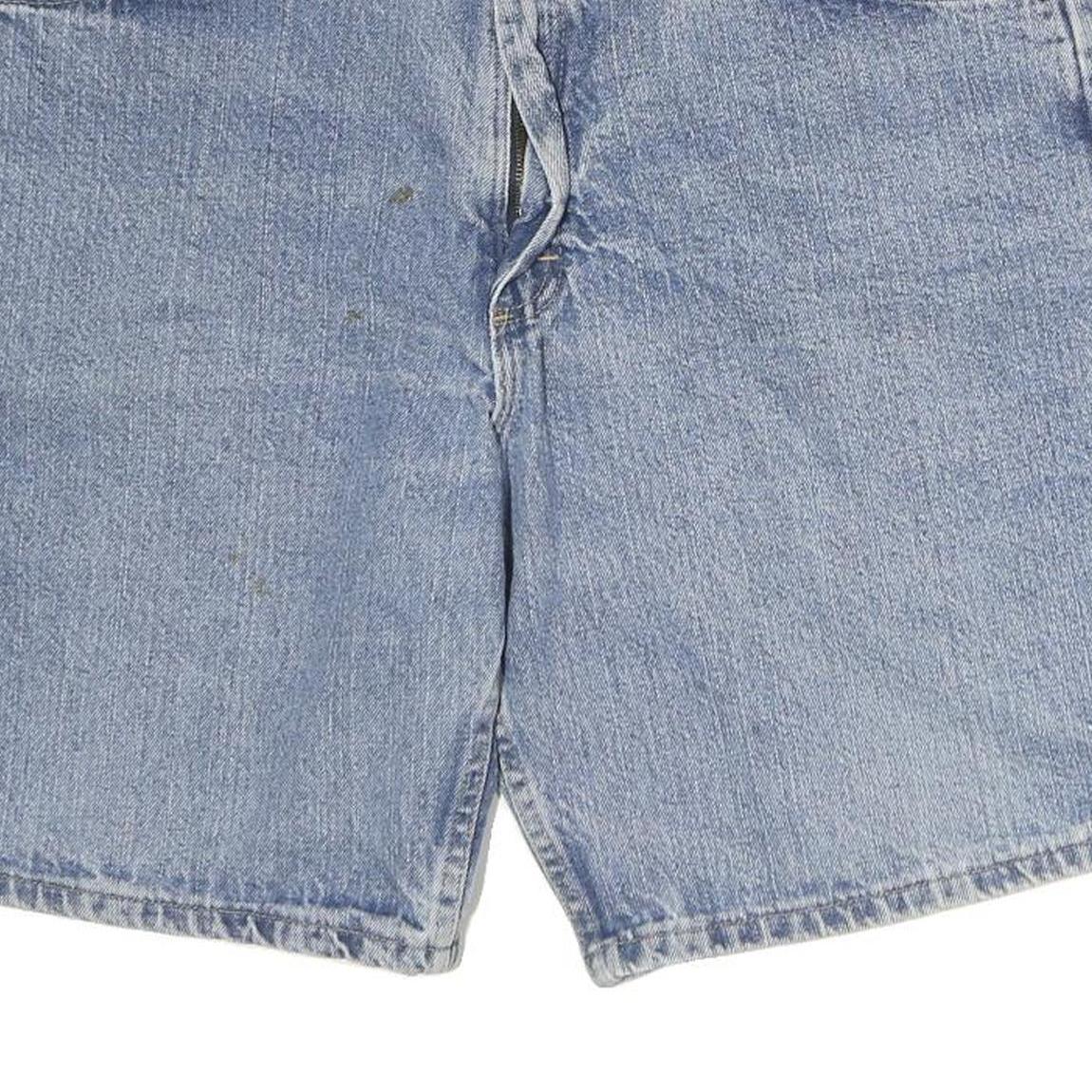 WRANGLER Mens Denim Blue Shorts XL W36 Classic Cotton Casual Summer Wear