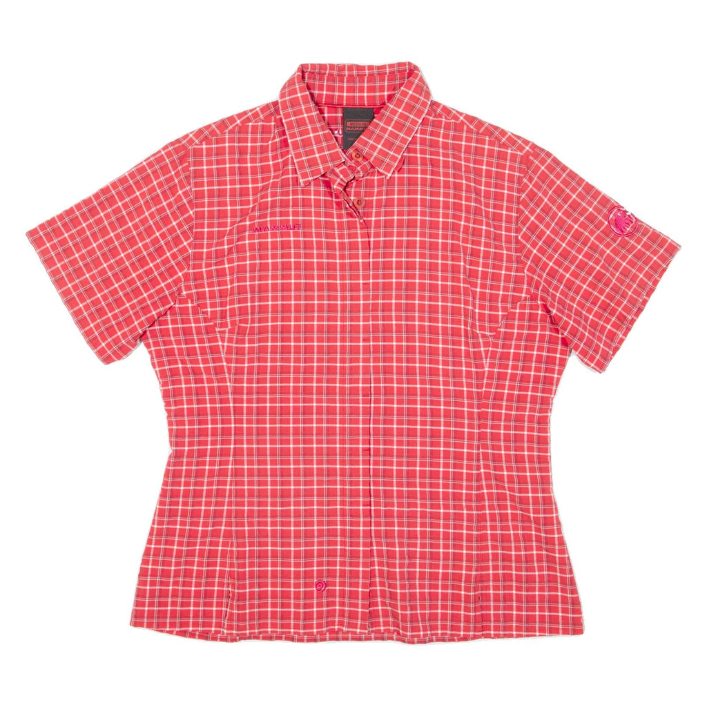 MAMMUT Womens Shirt Red Check M
