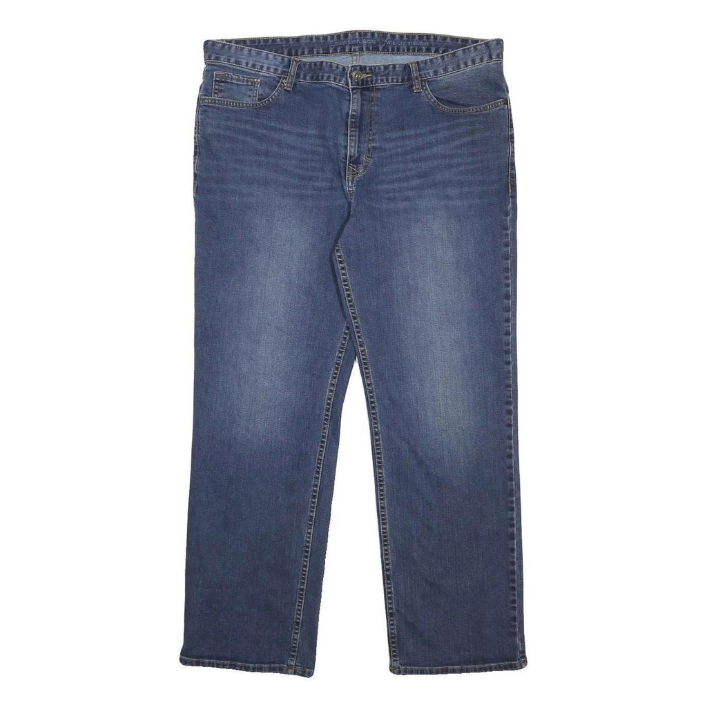CALVIN KLEIN JEANS Mens Relaxed Straight Denim Medium W38 L30 Classic Zip
