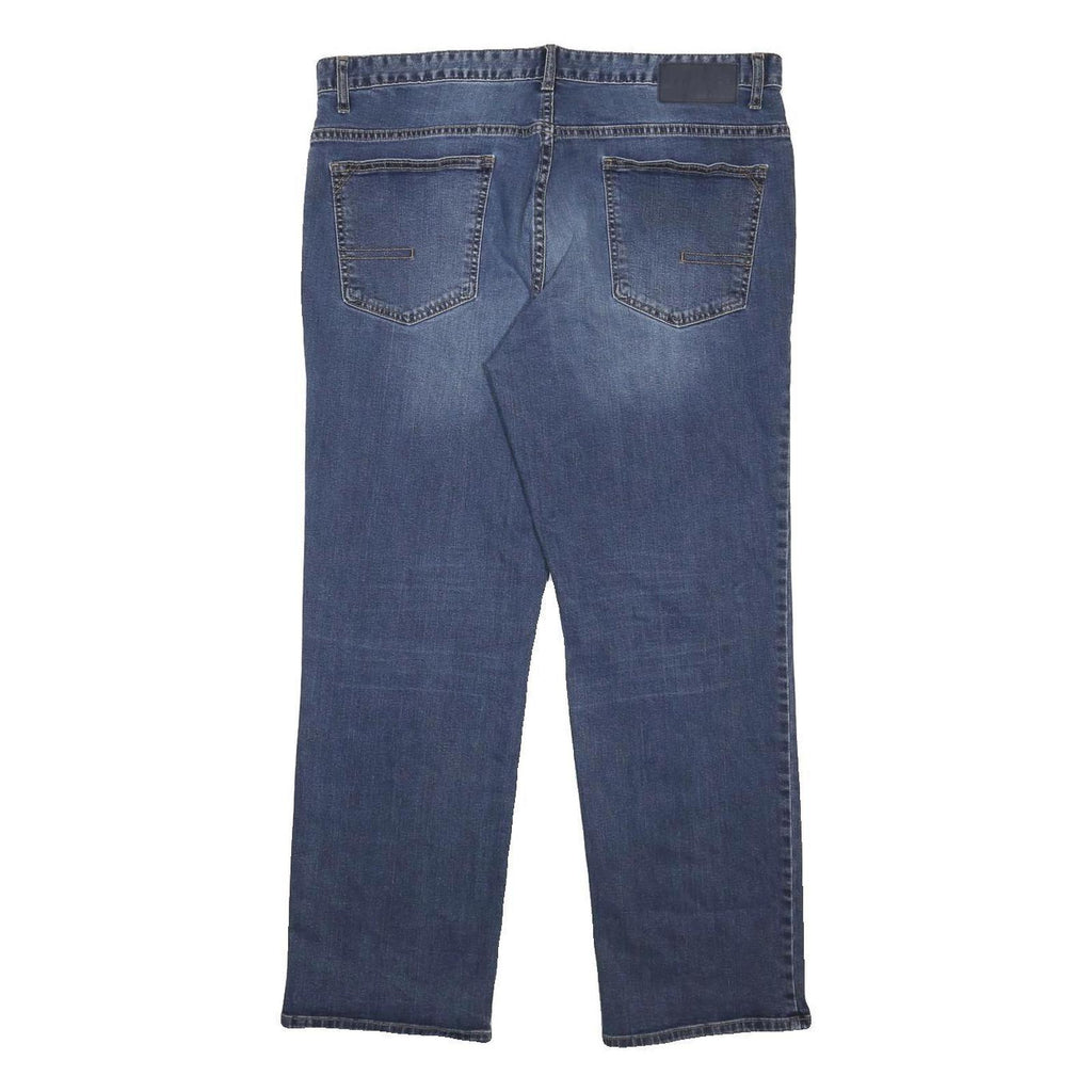 CALVIN KLEIN JEANS Mens Relaxed Straight Denim Medium W38 L30 Classic Zip