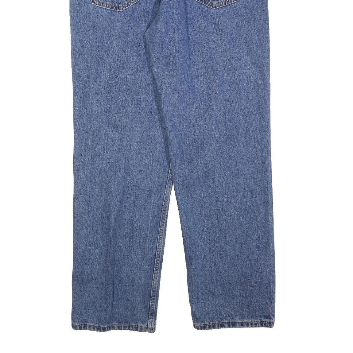 LEVI'S 550 Straight Mens Jeans Blue Relaxed Straight Denim Medium W33 L29 Zip