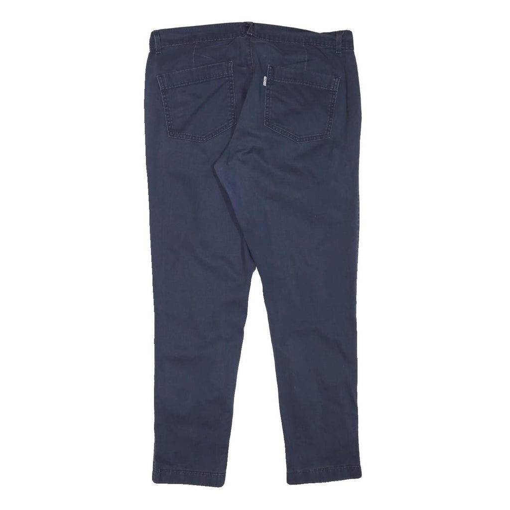 LEVI'S Mens Cotton Blend Blue Slim Slim Leg Trousers W32 L27 Casual Comfort